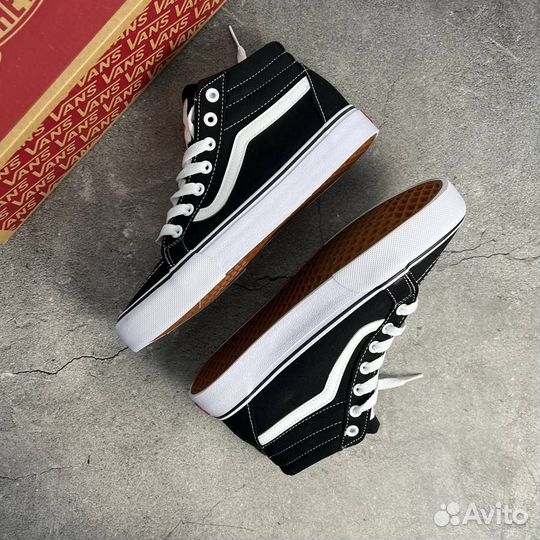 Vans ComfyCush SK8-Hi Black White