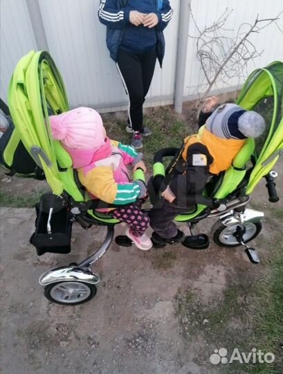 Велосипед для двойни