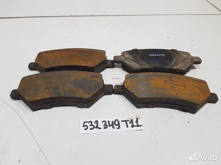 Колодки тормозные передние комплект