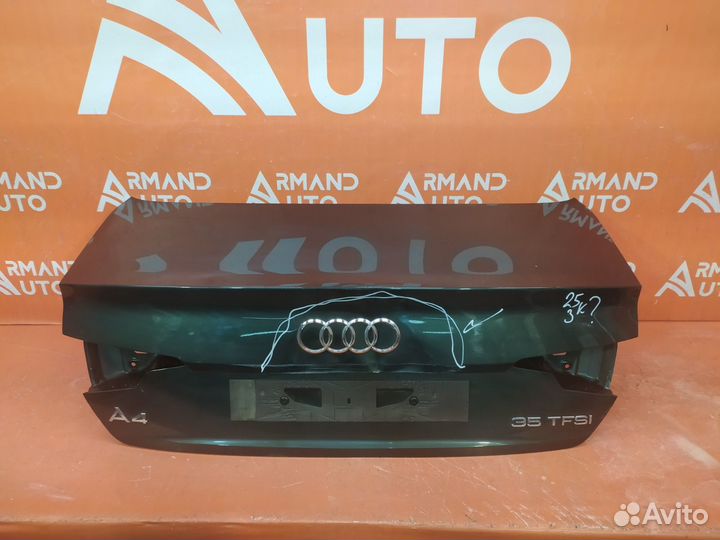 Крышка багажника Audi A4 5 B9 2015-2020