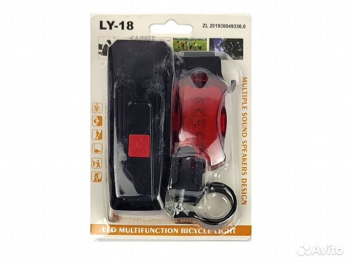 Фонарь вело LY-18 (5362)