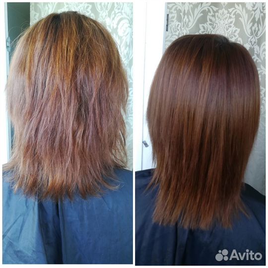 Кератиновое выпрямление волос, ботокс