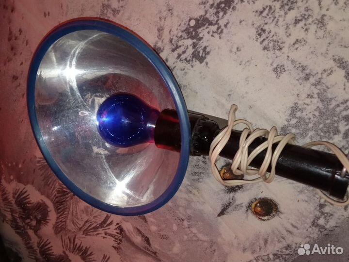 Синяя лампа. рефлектор минина