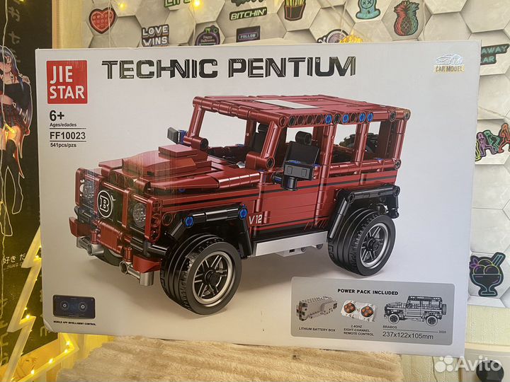 Внедорожник JIE star конструктор на Р/У