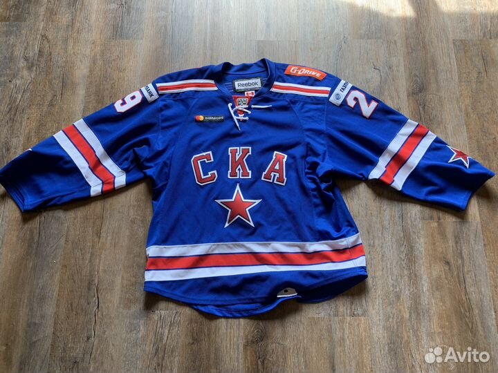 Игровые хоккейные свитера хк ска СПб