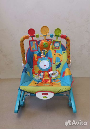 Шезлонг fisher price