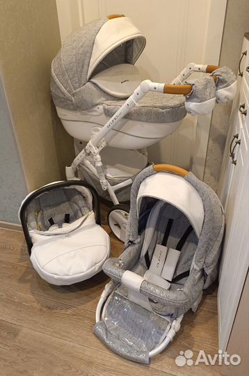Коляска Riko Bruno Luxe 3 в 1