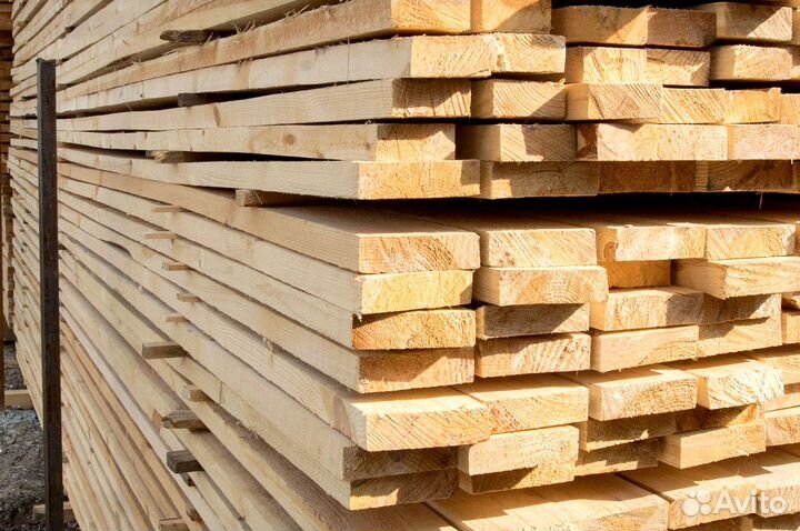 Доска обрезная без посредников 50х150х6000