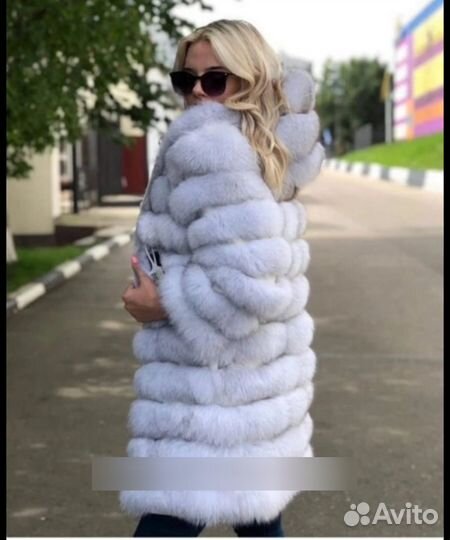 Шуба из песца трансформер