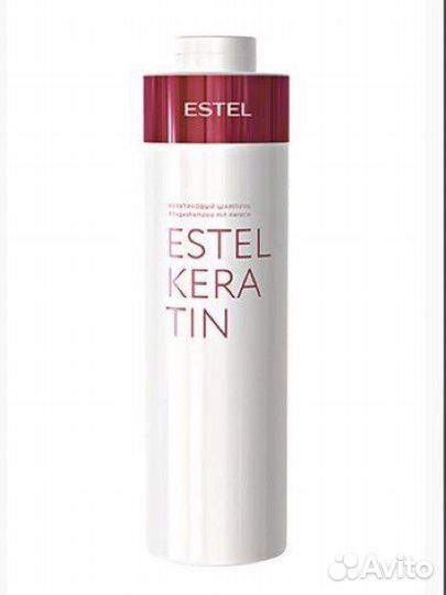 Новый Estel Keratin Шампунь кератиновый 1000 мл