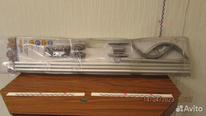 Карниз - рейлинг для шторки в ванну