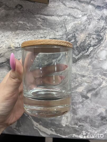 Стакан подсвечник