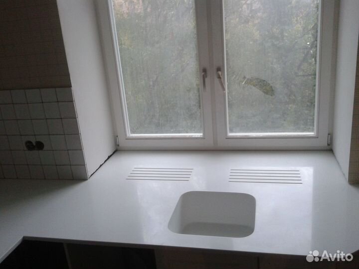 Подоконник из искусственного камня (акрил)