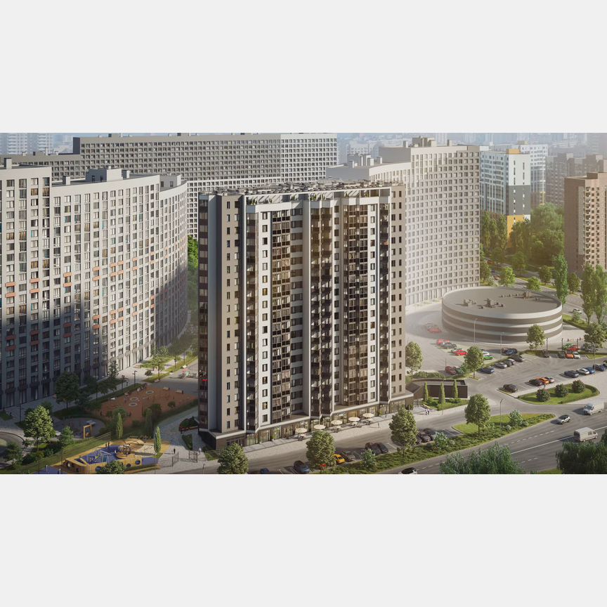 2-к. квартира, 50,9 м², 19/19 эт.
