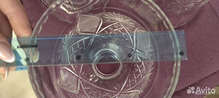 Плафоны хрустальные СССР