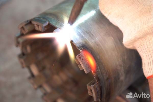 Восстановление алмазных коронок