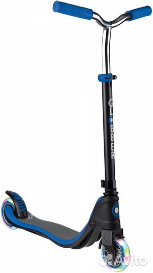Самокат Globber flow 125 lights (2023) синий