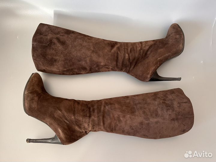 Сапоги женские натуральная кожа 37