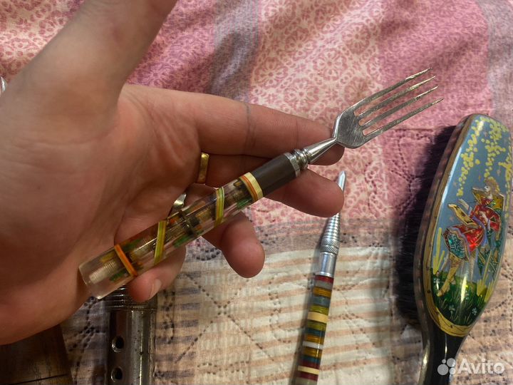 СССР ручка с тюльпаном