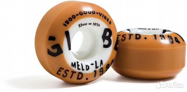 Колеса для скейтборда globe Good Vibes Dual Pour&