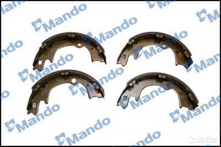 Mando MLH18 Колодки тормозные барабанные зад