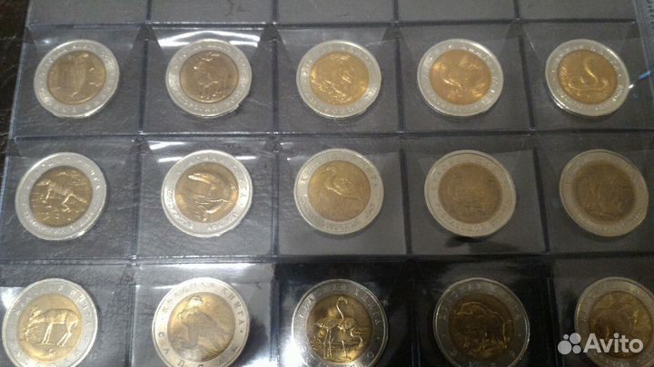 Красная книга,монеты