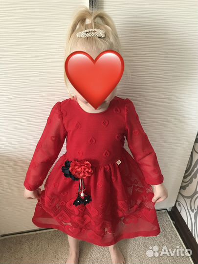 Платье для девочки 92 новое