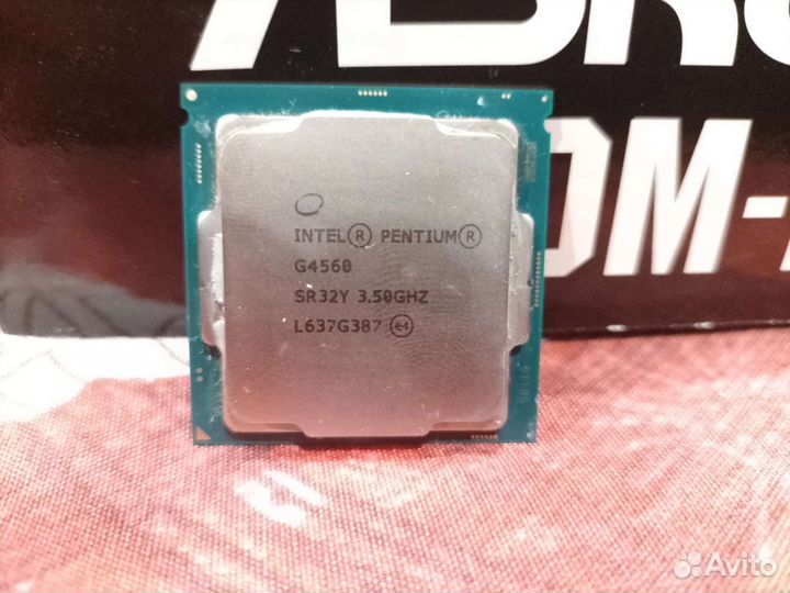 Процессор Intel pentium g4560