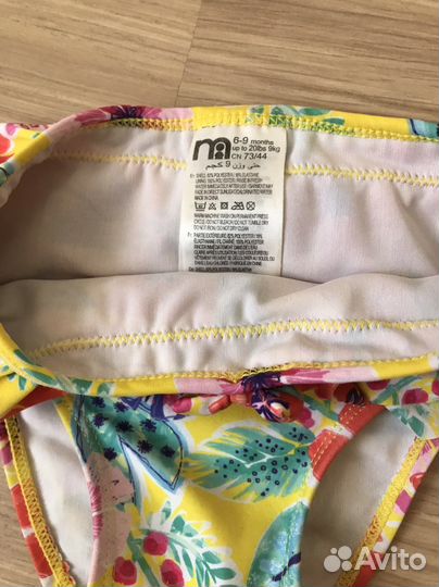 Плавки mothercare 6-9 мес и панама двусторонняя