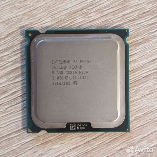 Процессор intel xeon e5450 quad core lga771(775)