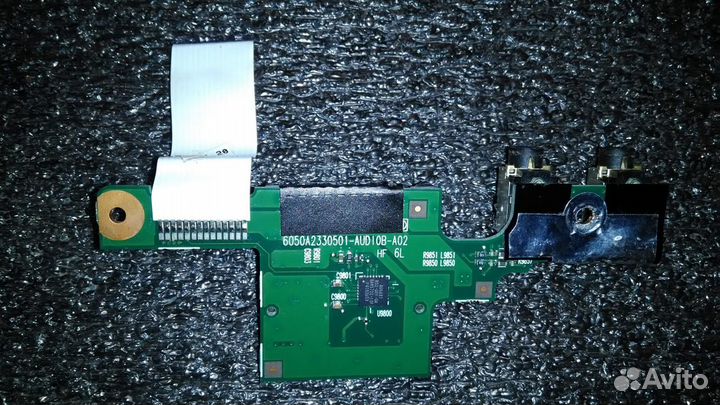 Плата разъемов аудио и SD картридера для HP 625