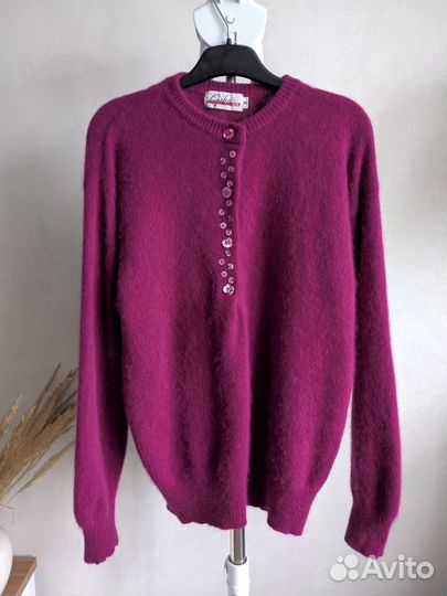 Джемпер ангора/шерсть р.46