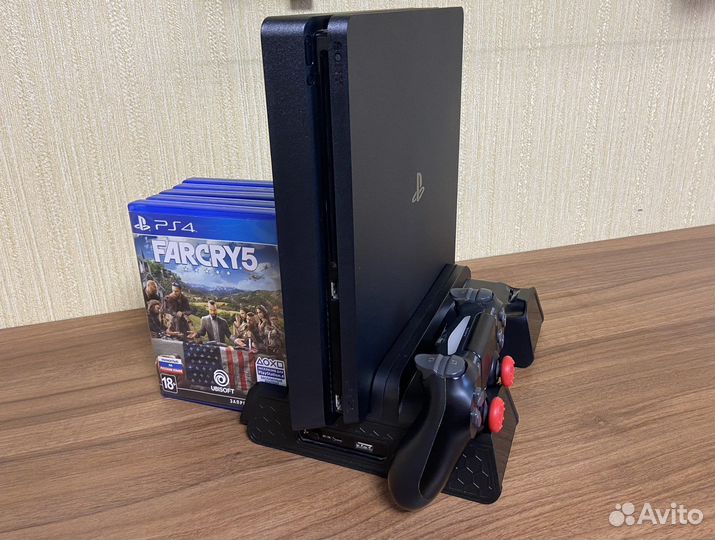 Игровая приставка ps4 slim (читайте описание)