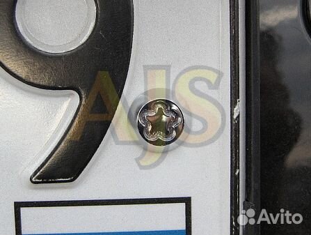 TPI крепеж с секреткой М6*8мм (4шт)