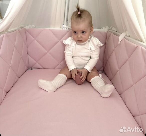 Бортики в детскую кроватку