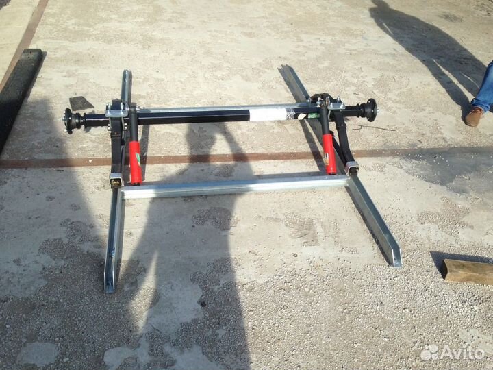 Подвеска легкового прицепа мзса в сборе