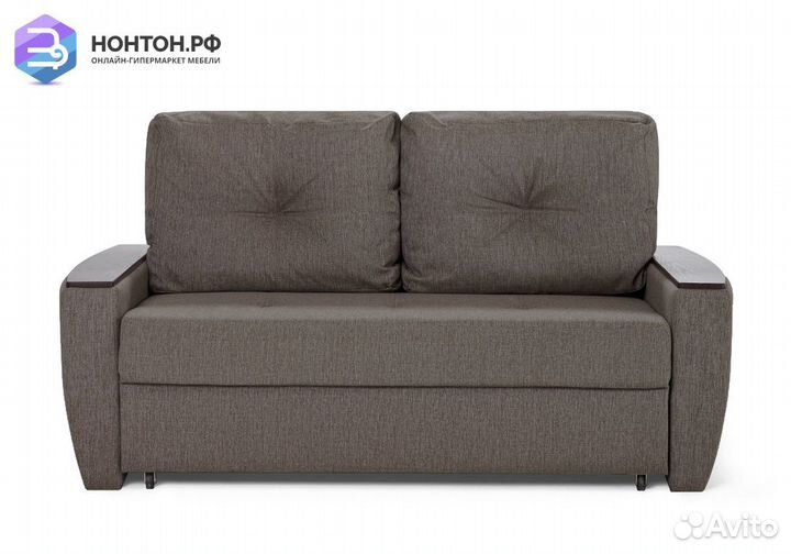 Диван еврокнижка Дубай светло-коричневый