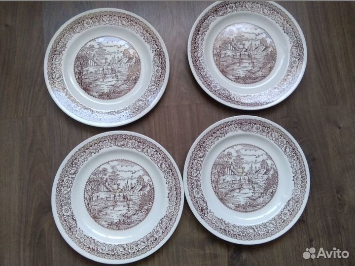 Тарелки винтаж англия