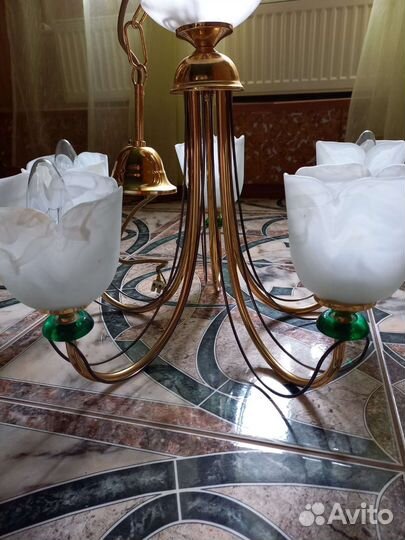 Люстра италия бу