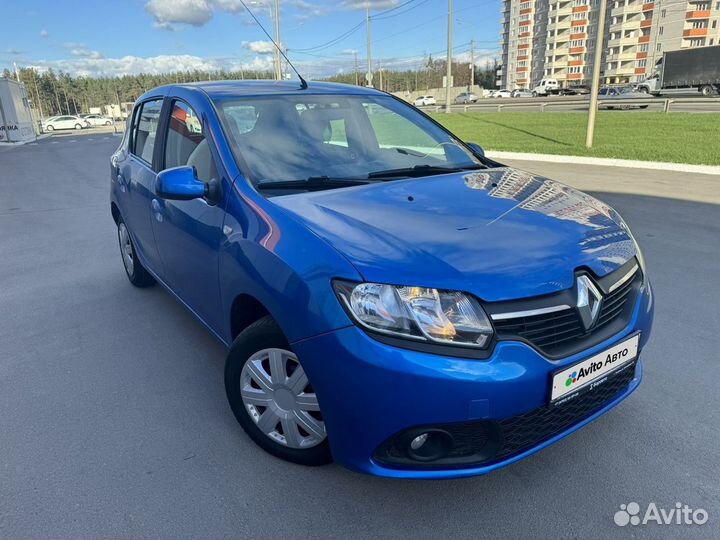 Renault Sandero 1.6 МТ, 2016, 98 000 км