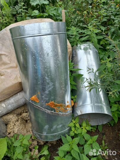 Труба оцинкованная вентиляционная