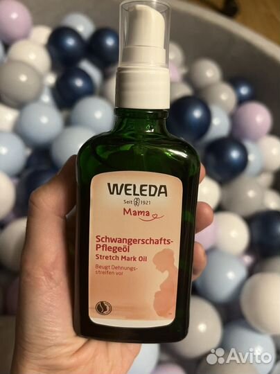 Weleda mama масло от растяжек