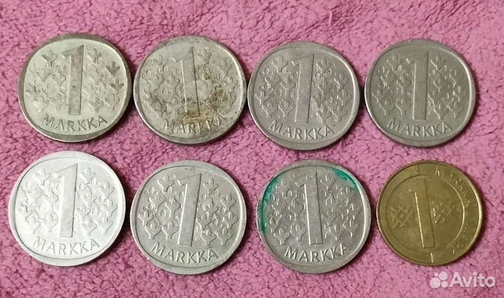 Финляндия 1 марка цена за все