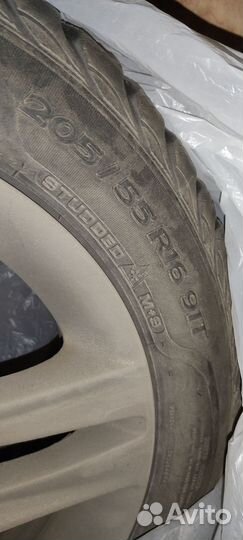 Колеса 205 55 r16 зимние шипованные