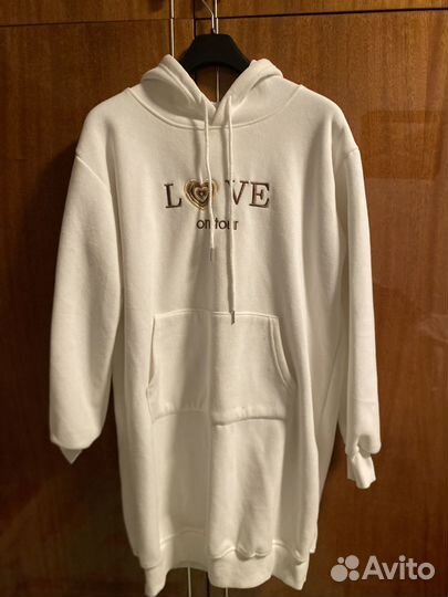 Худи женское удлиненное