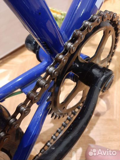 Детский велосипед btwin 16 синий