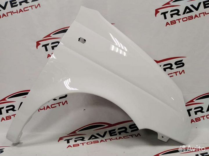 Крыло правое в цвет Daewoo Matiz/ белый