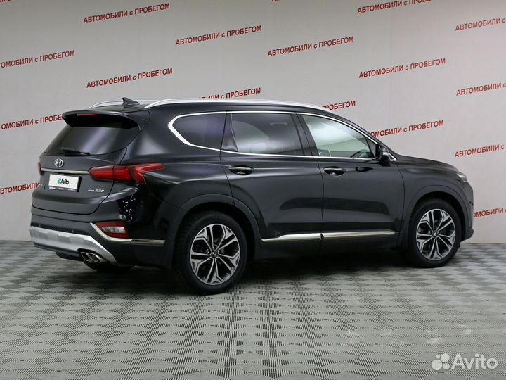 Hyundai Santa Fe 2.2 AT, 2019, 79 547 км