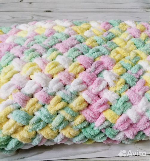 Детский плюшевый плед