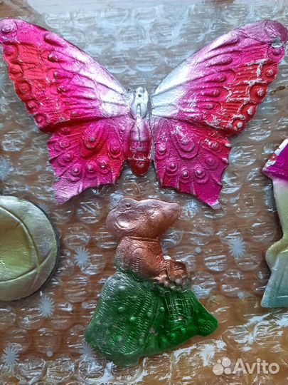 Игрушки ёлочные картонаж